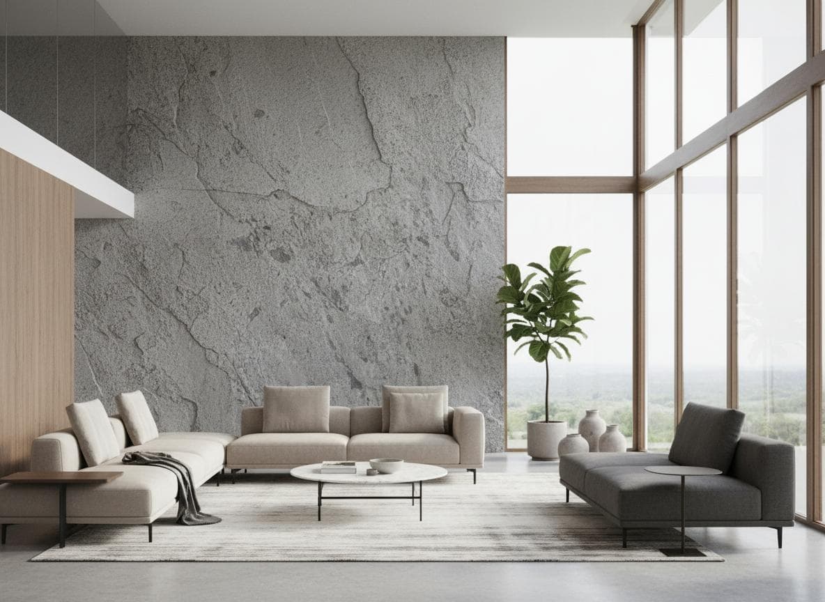 Каменный шпон Silver Grey